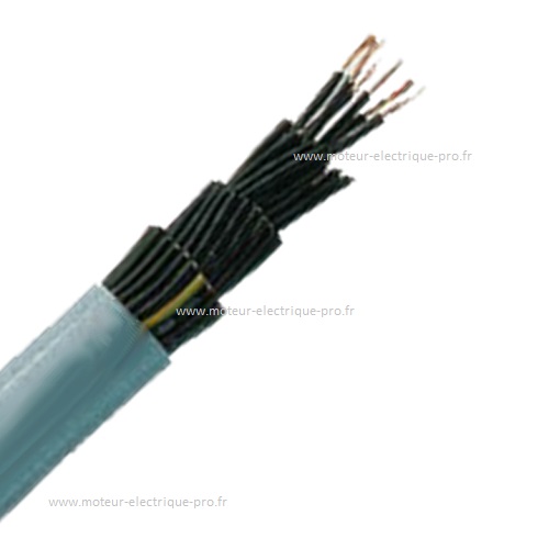 Câble électrique souple YSL-7G0.5mm2 – non blindé