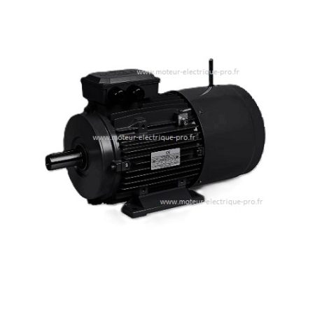 Moteur frein 0.12KW 1500 tr-min CEMER IE2-MSFC63-1 B3 400V